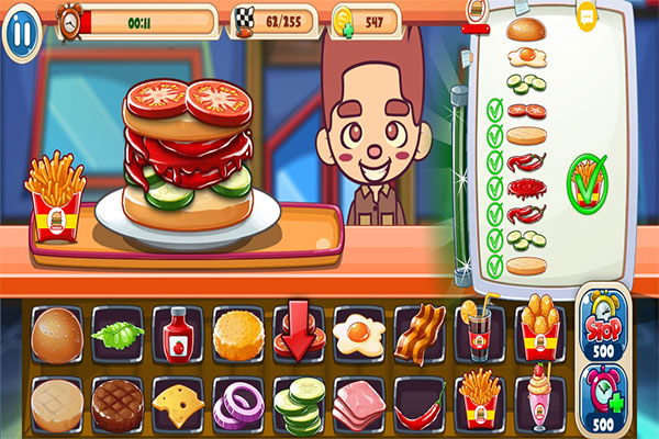 汉堡餐厅模拟九游版5