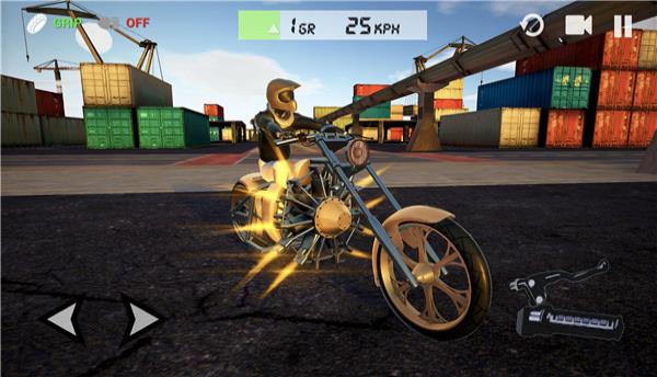 川崎h2摩托车驾驶模拟器游戏1