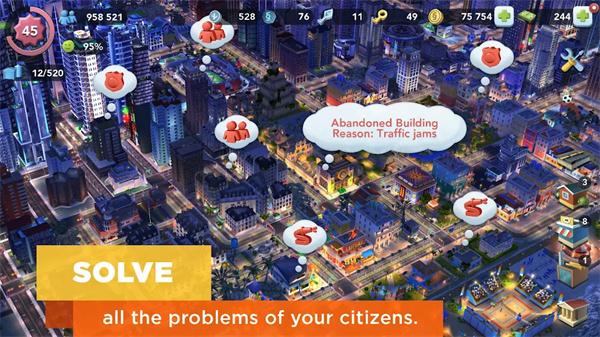 模拟城市我是市长内置功能菜单2022版3
